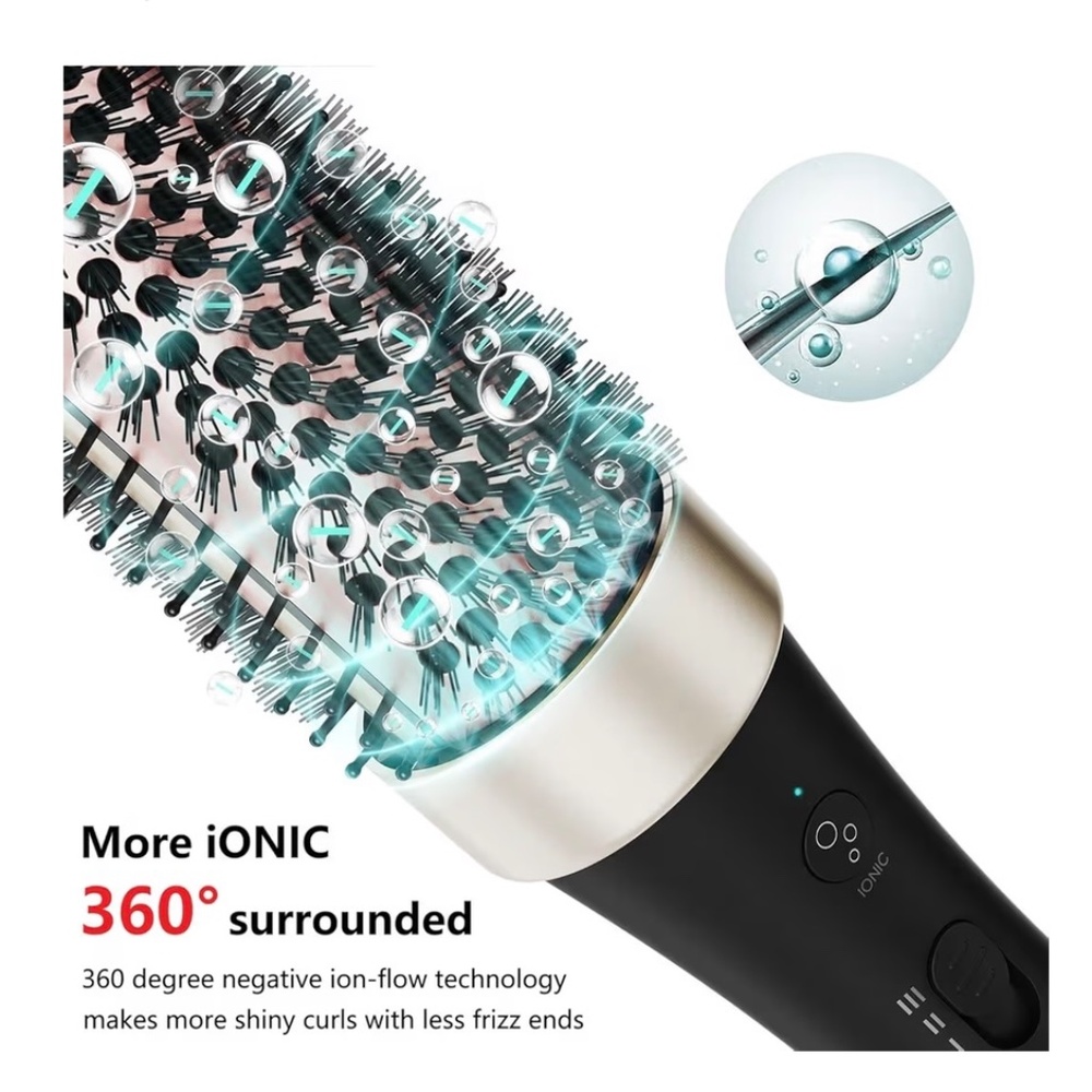 Ionic Thermal Brush Curling Iron Brush 1.5 In - Picture 6 of 10